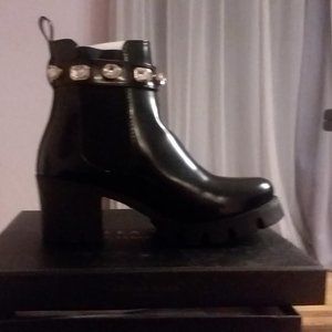 Alexa Wang Loopy PU/Jewels Boot- NIB-8